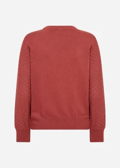 SC-AMELA 1 Pullover Rubinröd