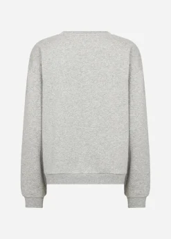 SC-ANGELIN 6 Sweatshirt Ljusgrått