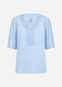 SC-BABETTE 73 T-shirt Ljusblå