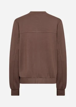 SC-BANU 293 Cardigan Mörkbrun