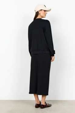 SC-BANU 293 Cardigan Svart