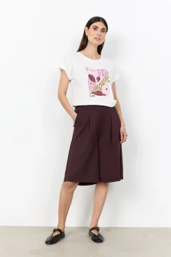 SC-BANU 311 Shorts Mörk plommon