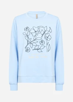 SC-BANU 287 Sweatshirt Ljusblå