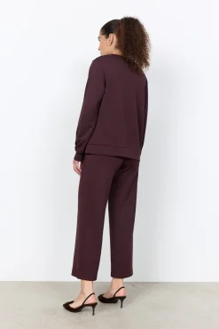 SC-BANU 317 Sweatshirt Mörk plommon