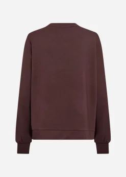 SC-BANU 317 Sweatshirt Mörk plommon