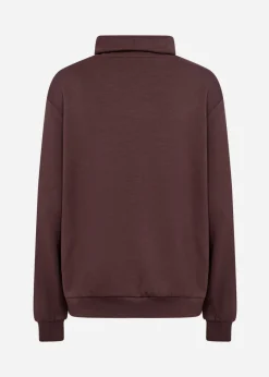 SC-BANU 125 Sweatshirt Mörk plommon