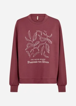 SC-BANU 317 Sweatshirt Mörkröd