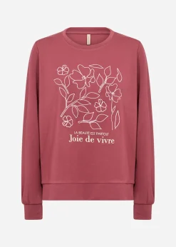 SC-BANU 287 Sweatshirt Rubinröd