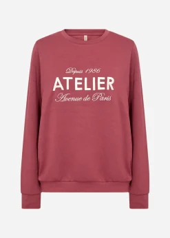 SC-BANU 281 Sweatshirt Rubinröd