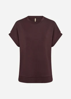 SC-BANU 245 T-shirt Mörk plommon