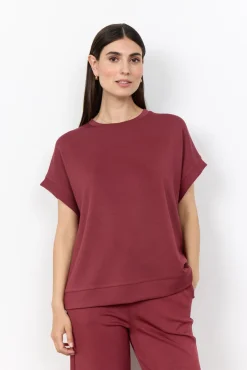 SC-BANU 245 T-shirt Mörkröd
