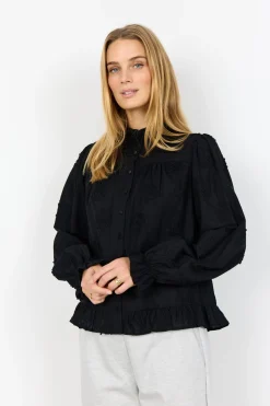 SC-BARBRA 2 Skjorta Svart