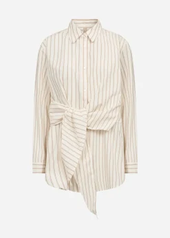 SC-BARDOT 3 Skjorta Cream