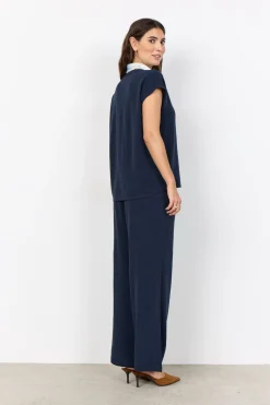 SC-CANNIE SOLID 1 T-shirt Navy