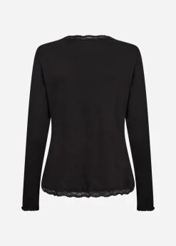 SC-CHANILLA 2 Cardigan Svart