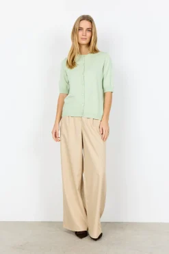 SC-DOLLIE 816 Cardigan Ljusgrön
