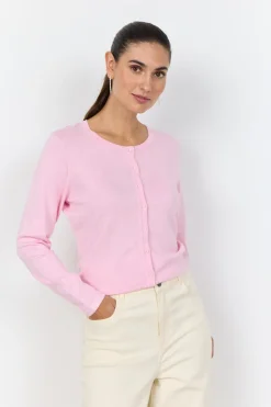 SC-DOLLIE 446 Cardigan Lyseröd