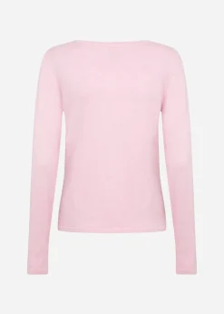 SC-DOLLIE 446 Cardigan Lyseröd