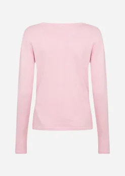 SC-DOLLIE 446 Cardigan Lyseröd