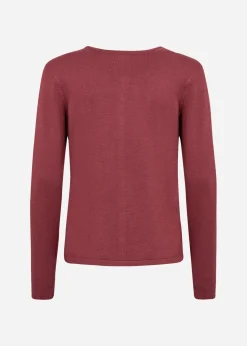 SC-DOLLIE 446 Cardigan Rubinröd