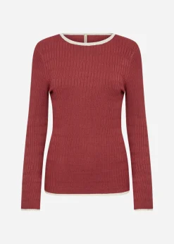 SC-DOLLIE 810 Pullover Rubinröd