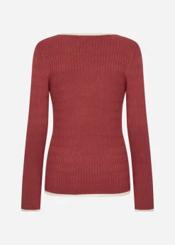 SC-DOLLIE 810 Pullover Rubinröd