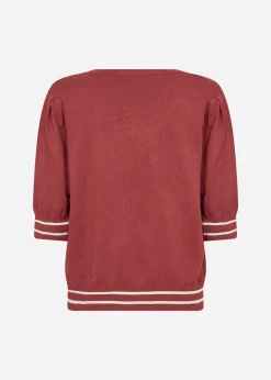 SC-DOLLIE 809 Pullover Rubinröd