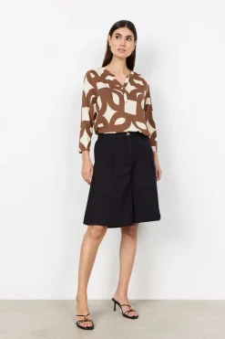 SC-FELICITY AOP 542 Blus Brün