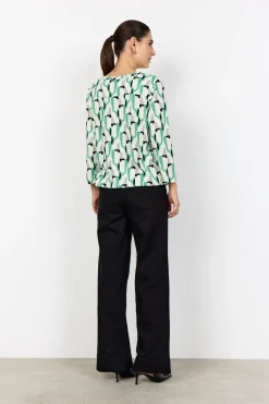 SC-FELICITY AOP 534 Blus Grön
