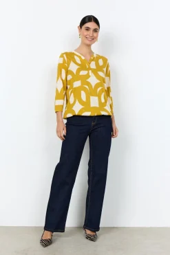 SC-FELICITY AOP 542 Blus Gul