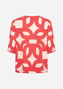 SC-FELICITY AOP 541 T-shirt Röd