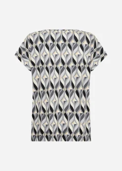 SC-FELICITY AOP 551 T-shirt Svart