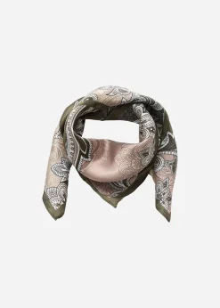 SC-GINETTE 1 Scarf Mörkgrön