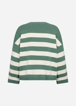 SC-KANITA STRIPE 36 Pullover Grön