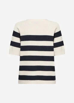 SC-KANITA STRIPE 35 Pullover Navy