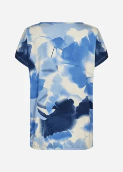 SC-MARICA AOP 350 T-shirt Ljusblå