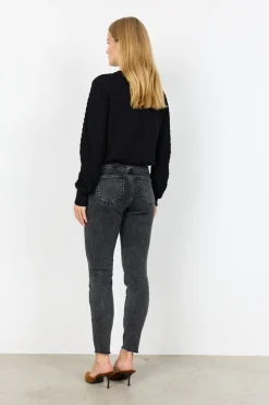 SC-NADIRA 1-B Jeans Mörkgrå