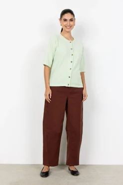 SC-ORLEAN 9 Cardigan Ljusgrön